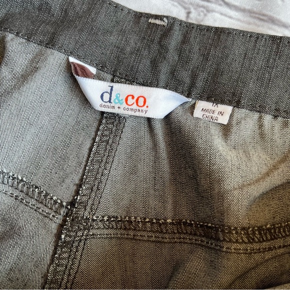 d & Co. NWT QVC Pants 1X Brand New With Tags Denim & Company - Picture 2 of 10